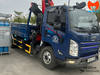 Xe tải Đô Thành IZ650 gắn cẩu Palfinger PK 8500
