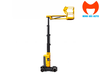 Xe nâng người trụ đứng Haulotte STAR 10 nhìn tổng thể ở tư thế thu gọn