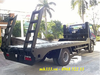 Sàn chở máy và cầu dẫn của xe nâng đầu JAC 6,5 tấn nhìn từ phía sau