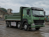 Xe ben Howo 4 chân thùng đúc 380HP