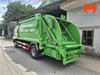 Bộ cuốn ép và cơ cấu tiếp nhận rác phía sau xe JAC
