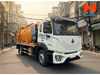 Xe hút bể phốt HOWO 8 khối Euro 5 nhìn từ góc trước bên phải