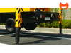 Chân chống sau của xe thang Dasan 18 m