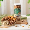 Mixed Nuts 4 loại hạt dinh dưỡng Macca, Óc Chó, Hạnh Nhân,và Hạt Dẻ Cười chưa tách vỏ