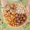 Mixed Nuts 4 loại hạt dinh dưỡng Macca, Óc Chó, Hạnh Nhân,và Hạt Dẻ Cười chưa tách vỏ