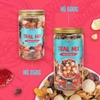 Trail Mix 9 loại hạt và trái cây sấy ( hũ 500gr )