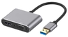 Cáp chuyển USB ra HDMI và VGA