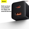 Cốc sạc nhanh siêu nhỏ gọn Baseus Super Si Pro Quick Charger C+U 30W