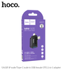 Bộ chuyển 2 in 1 IP lighnting/typeC sang USB Hoco UA31F OTG