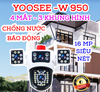 Camera Wifi 4 Mắt 3 Màn Hình Yoosee W-950. 16Mp