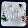 Chai đựng dầu gội 350ml 500ml - chai chiết kem Màu xanh Ngọc / Nâu / Trong / trắng đựng mỹ phẩm vòi nhấn pumb
