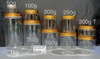Hủ pet Trắng 200g / 250g - HỦ NHỰA NẮP TRẮNG / trong / đen - hộp nhựa nắp nhôm vàng / bạc / hồng … dùng chiết kem / mỹ phẩm