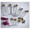 Chai nhựa NẮP NHÔM - VỎ CHAI PET NẮP NHÔM BẠC / Vàng - chai trong  nắp kim loại 100ml 50ml 30ml 20ml - CHAI PET TRONG CHIẾT MỸ PHẨM