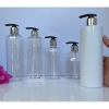 CHAI TRONG SUỐT 500ml vòi nhấn Bạc Cao cấp - Chai nhựa pet chiết dầu gội mĩ phẩm vòi pumb nhỏ giọt