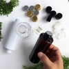 CHAI LỌ NHỰA NÚT NHỎ GIỌT nắp vặn kim loại - Chai đựng mỹ phẩm trong suốt 100ml / 50ml / 30ml / 20ml