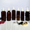 CHAI PET Trong suốt / Trắng  VÒI VOI Chiết Mỹ phẩm - CHAI NHỰA VÒI NHẤN PUMP cao cấp 100ml / 200ml / 300ml đựng dầu gội - CHAI PET XANH LÁ / NÂU 