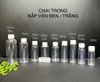 Chai vòi nhấn Xi đồng đen đựng dầu gội / sữa tắm - CHAI NHỰA PET TRONG SUỐT 100ml / 150ml / 200ml / 250ml chiết Mỹ phẩm