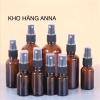 Chai THUỶ TINH Nâu bóng 100ml 50ml 30ml 20ml 15ml  10ml 5ml Đựng Tinh Dầu xịt sương/ bóp nhỏ giọt/ nắp Đen nút giọt / quai xách vàng bóp giọt … LỌ THUỶ TINH CHIẾT MỸ PHẨM TRONG SUỐT 