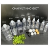 CHAI LỌ NHỰA NÚT NHỎ GIỌT nắp vặn kim loại - Chai đựng mỹ phẩm trong suốt 100ml / 50ml / 30ml / 20ml