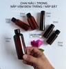 CHAI NHỰA NÂU NẮP VẶN ĐEN 20ml / 30ml / 50ml / 70ml /100ml  - Chai lọ Nhựa CHIẾT MỸ PHẨM , đựng nước , chiết sữa tắm - CHAU PET NÂU ĐỰNG NƯỚC