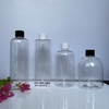 CHAI NHỰA Nâu 500ml NẮP VẶN ĐEN / TRẮNG - CHAI PET CHIẾT MỸ PHẨM , ĐỰNG THỰC PHẨM NƯỚC , ĐỰNG DẦU GỘI 