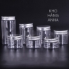 ( Đủ size) HỦ NHỰA NẮP NHÔM VÀNG / BẠC / HỒNG  Có Nắp LÓT SEAL - HỦ PET TRONG SUỐT 100gr 200gr 250gr 300gr 500g 750g 1kg 50g