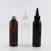 Chai Nhựa NÂU NẮP NHỌN nhỏ giọt 20ml / 30ml/ 50ml/ 100ml CHIẾT MỸ PHẨM - chai PET Trong suốt đựng mực , chiết sữa tắm , chiết mực xăm