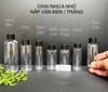 VỎ CHAI NHỰA ĐỰNG MỸ PHẨM Nắp bật nhỏ giọt  - CHAI LỌ NHỰA TRONG SUỐT 10ml / 20ml / 30ml / 50ml / 100ml - CHAI PET CHIẾT
