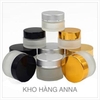 HỦ THỦY TINH ĐỰNG MỸ PHẨM , ĐỰNG KEM - HỦ THỦY TINH NẮP VÀNG - NẮP  ĐEN - NẮP BẠC ....HỦ THỦY TINH 5g 10g 20g 30g 50g