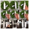 Chai vòi Nhấn trắng Vòi VOi - Bình nhựa 100ml/ 150ml/ 200ml/ 250ml/ 300ml vòi Pumb nhỏ giọt trắng / Trong suốt/ Nâu