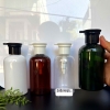 Chai nhựa Pet trong suốt 500ml/ 300ml/ 200ml/ 250ml/ 150ml/ 100ml- vỏ Chai nhựa trong suốt vòi nhấn, xịt sương, nắp đen