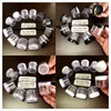 HỦ NHỰA TRONG SUỐT , NẮP ĐEN - Hủ nhỏ 3gr/ 5gr/ 10gr/ 20gr/ 30gr/ 50gr - Lọ đựng mỹ phẩm , HỦ CHIẾT KEM , ĐỰNG MẪU THỬ SPA - HỦ NHỰA NHỎ