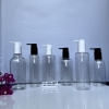 Chai vòi nhấn Xi đồng đen đựng dầu gội / sữa tắm - CHAI NHỰA PET TRONG SUỐT 100ml / 150ml / 200ml / 250ml chiết Mỹ phẩm