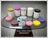 Hủ pet Trắng 200g / 250g - HỦ NHỰA NẮP TRẮNG / trong / đen - hộp nhựa nắp nhôm vàng / bạc / hồng … dùng chiết kem / mỹ phẩm