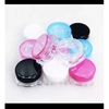 HỦ NHỰA NHỎ 3gr/ 5gr/ 10gr - HỦ NHỰA TRONG  NẮP HỒNG / XANH / ĐEN - Hủ nhựa vuông nhỏ- Hủ nhựa chiết Mỹ phẩm