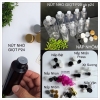 Chai pet NẮP NHÔM BẠC - chai Chiết trong suốt 30ml 50ml 100ml
