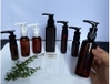 chai pet VÒI NHẤN 100ml 70ml 50ml 30ml 20ml  ( đủ size ,màu ) - Chai nhựa TRONG SUỐT  xịt giọt đựng dầu gội , chiết mỹ phẩm - CHAI NHỰA TRONG SUỐT VÒI PUMB