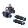 Van tiết lưu, van một chiều - Speed control vale, check valve