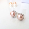 Bộ trang sức Ngọc trai Cao cấp 3M - Vầng trăng khuyết - SEMI PEARL (8-10ly) - CTJ0206