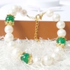 Vòng tay Ngọc trai Cao cấp Chuỗi đơn Mix mã não - Quà tặng Mẹ - NULLAN PEARL (8ly) - CTJ0210