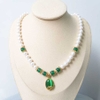 Vòng cổ Ngọc trai Cao cấp Chuỗi đơn Mix mã não - Quà tặng Mẹ - NULLAN PEARL (8ly) - CTJ0210