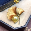 Cài áo ngọc trai Hoa may mắn LUCKY PEARL(7-9ly) - CTJ5133