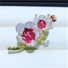 Cài áo ngọc trai Cành hoa đào Peach Blossom PEARL(6-8ly) - CTJ5137