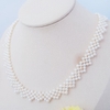 Chuỗi vòng cổ ngọc trai tự nhiên Cao cấp Chuỗi kết hàng ren 45 LACE PEARL (4-5ly) - CTJ1105