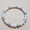 Vòng tay Ngọc trai Thiên nhiên Cao cấp - Chuỗi đơn Mix màu - COLOR PEARL (7-8ly) - CTJ0220