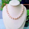 Vòng cổ Ngọc trai nước ngọt Thiên nhiên Cao cấp - Chuỗi đơn Mix hạt bạc - Quyền quý cao sang - KEYA PEARL (11-12ly) - CTJ0301