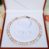 Vòng cổ Ngọc trai nước ngọt thiên nhiên Cao cấp - ChuỗI đơn tròn - Quyền quý cao sang - ATHENA PEARL (9-10ly) - CTJ0512