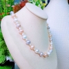 Vòng cổ Ngọc trai nước ngọt thiên nhiên Cao cấp - ChuỗI đơn tròn - Quyền quý cao sang - ATHENA PEARL (9-10ly) - CTJ0512