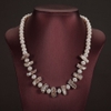 Vòng cổ ngọc trai thiên nhiên Mix Baroque Cao cấp Chuỗi đơn ZitherPearl(8-9ly) - CTJ1609