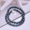 Vòng cổ ngọc trai thiên nhiên Chuỗi đơn hình xoài HirePearl(7-8ly) - CTJ2509